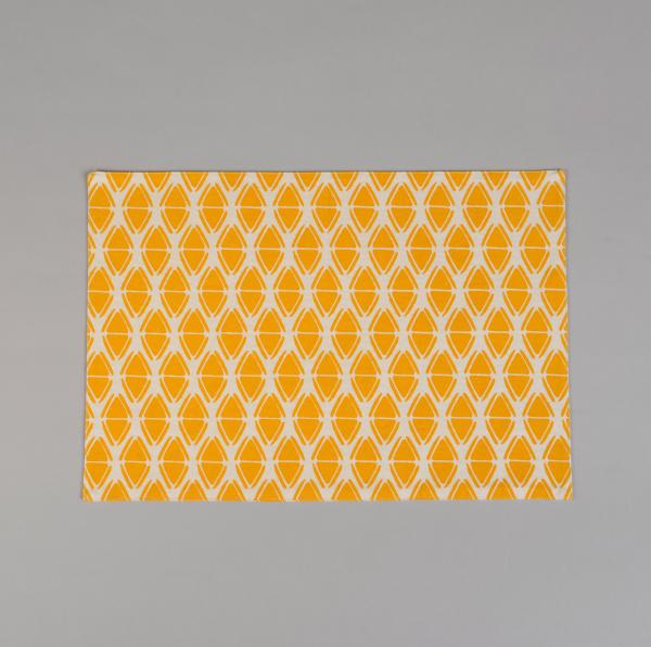 ART DECO PLACEMAT - amber yellow - Placemats