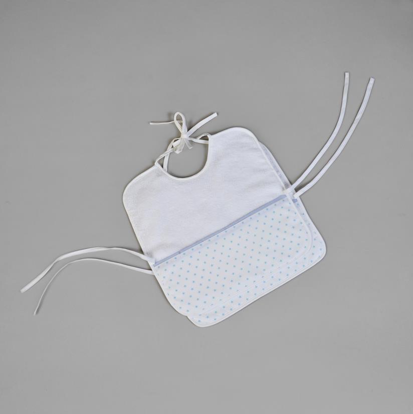 BABY BIBS (SET OF TWO) - Pharaonic Stars / sky - Bibs