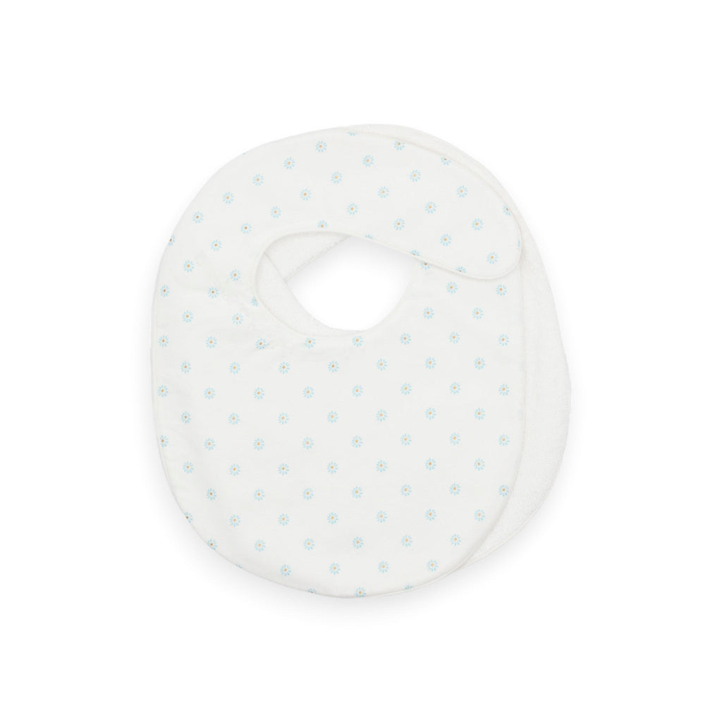 BABY BIBS SMALL (SET OF TWO) - Daisies / sky - Bibs