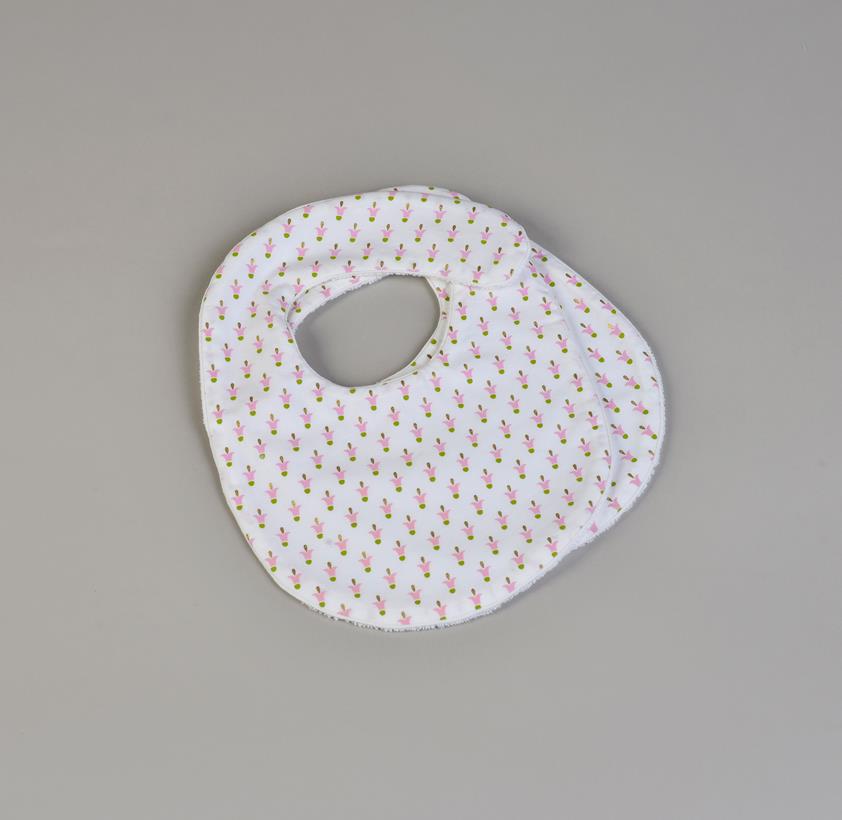 BABY BIBS SMALL (SET OF TWO) - Lotus / pink - Bibs