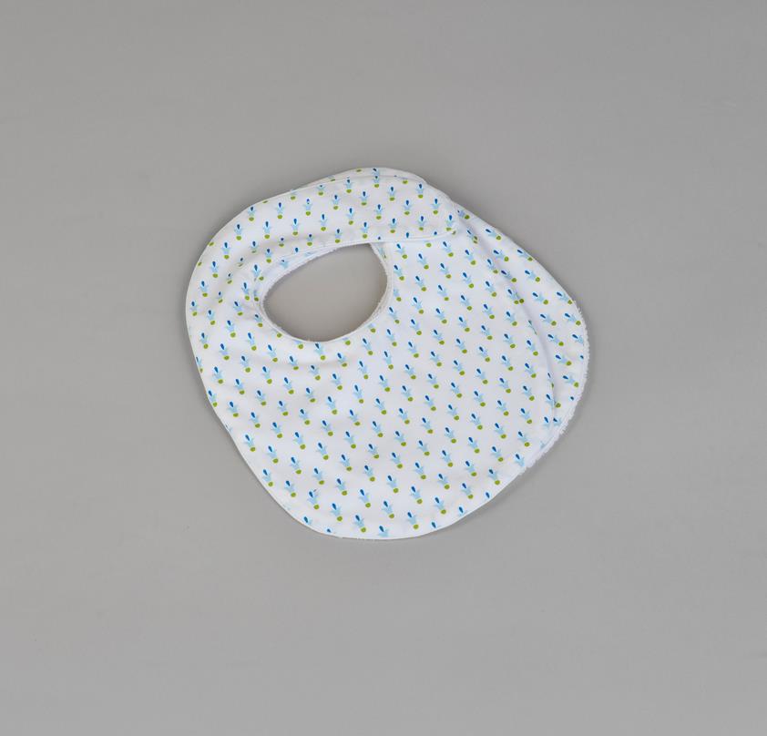 BABY BIBS SMALL (SET OF TWO) - Lotus / sky - Bibs