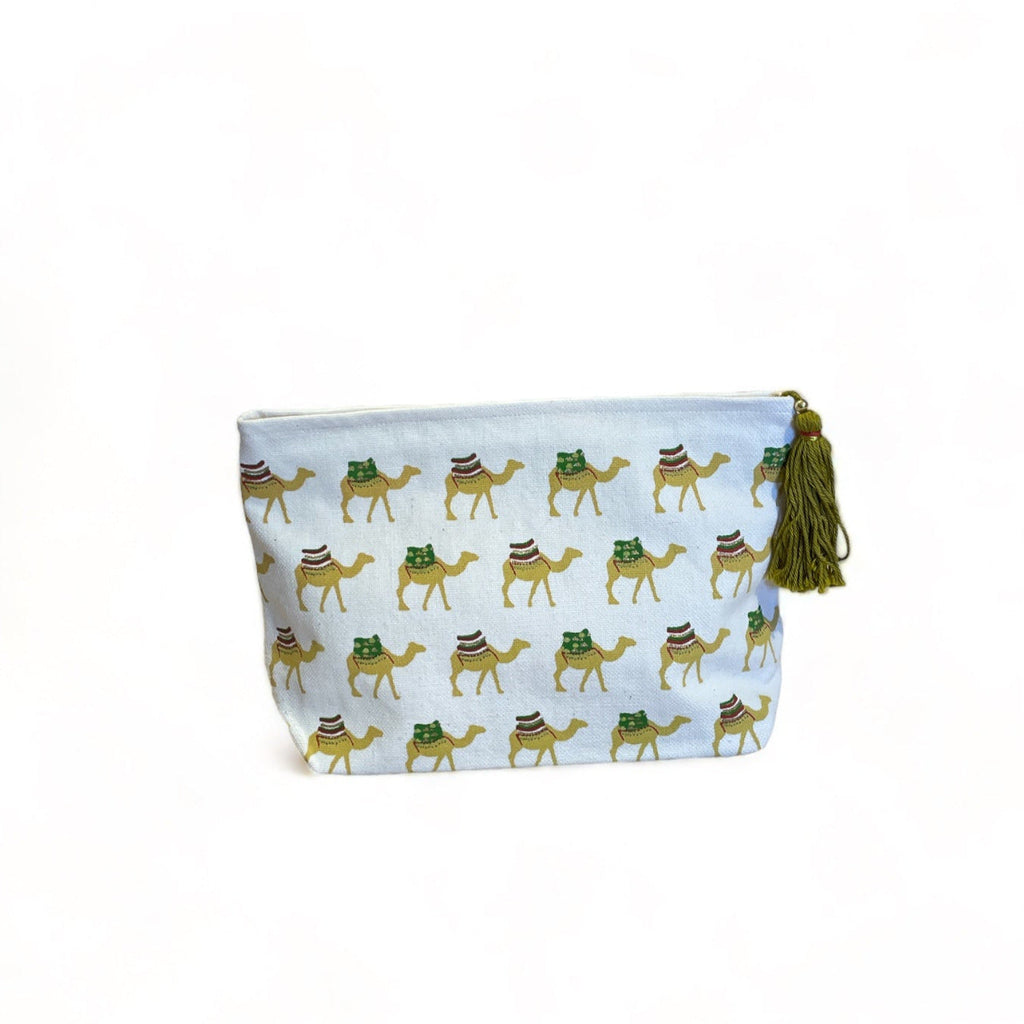 CAMEL TOILETRY BAG - amber / small - Toiletry Bag