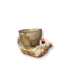 CHICKEN EGG CUP SET (Set of 2) - pottery