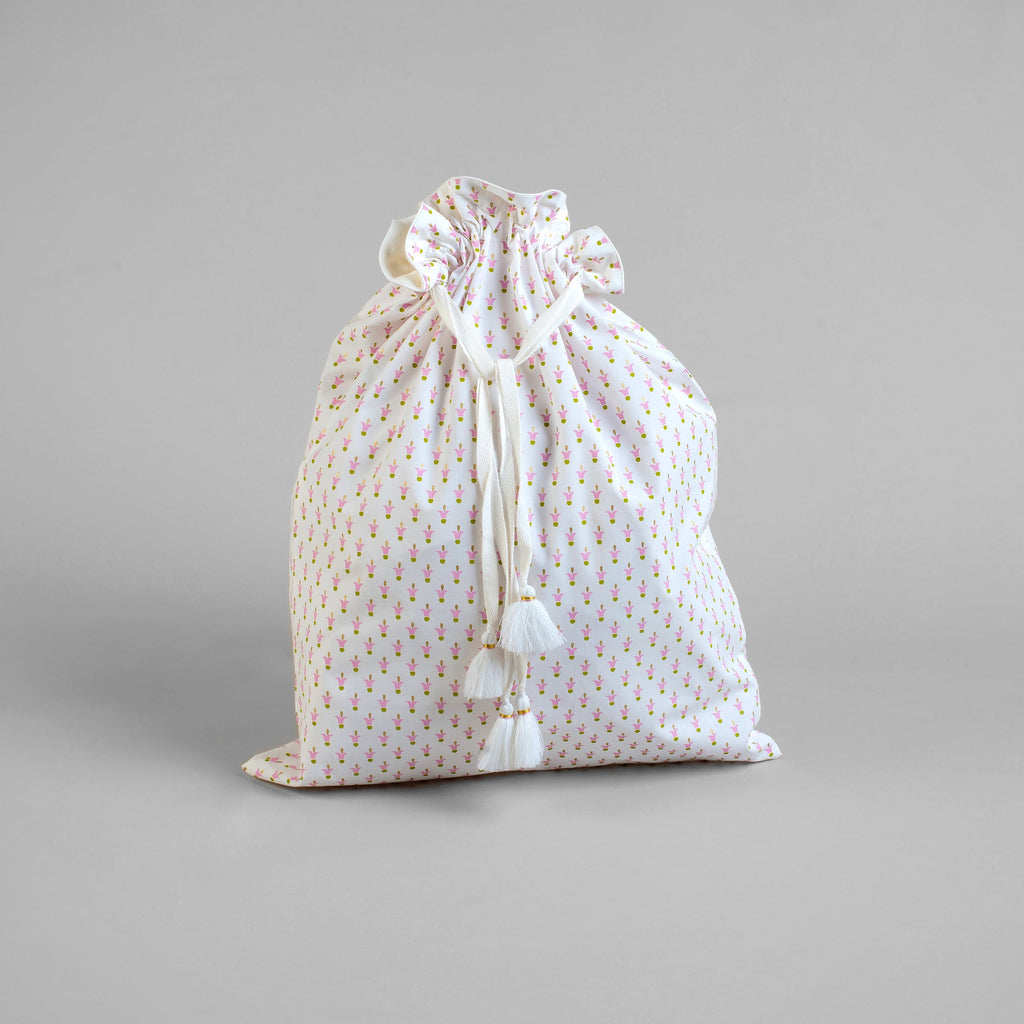 CHILDREN’S PRINTED TRAVEL BAG - Lotus / pink - Bags