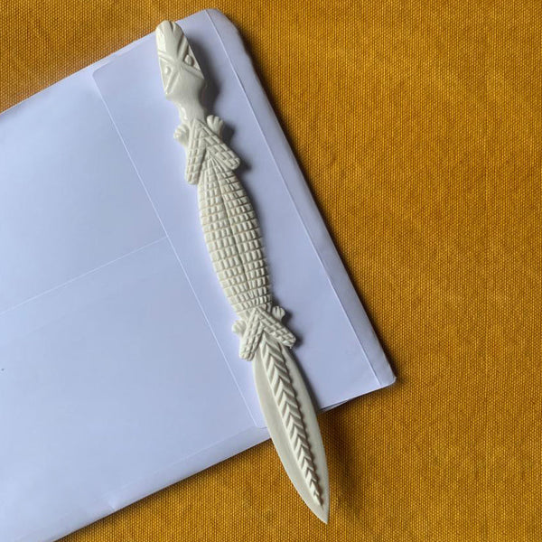 CROC LETTER OPENER - top view