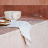 DOUBLE AJOUR LINEN NAPKINS - ecru - Napkin