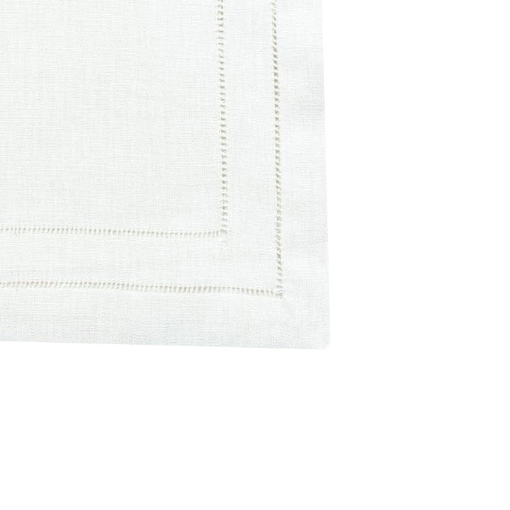 DOUBLE AJOUR LINEN NAPKINS - ecru - Napkin