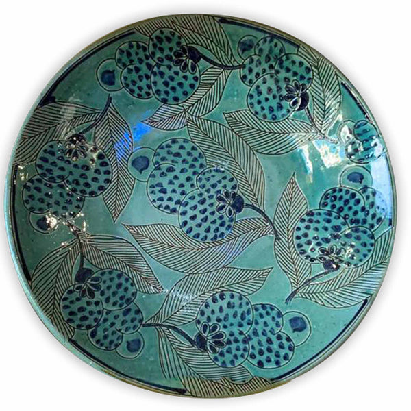 FRUITSCAPE PLATTER - pottery