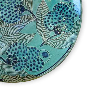 FRUITSCAPE PLATTER - pottery