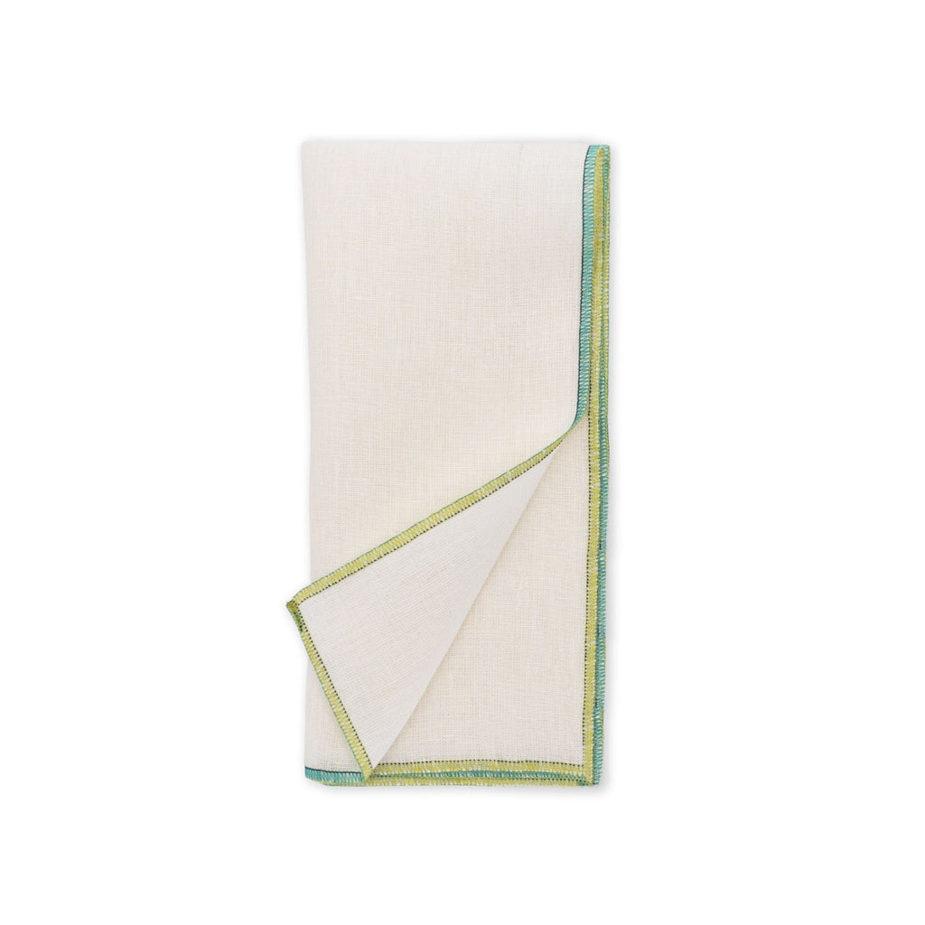 MARWA LINEN CONTRAST EDGE NAPKINS - Napkin