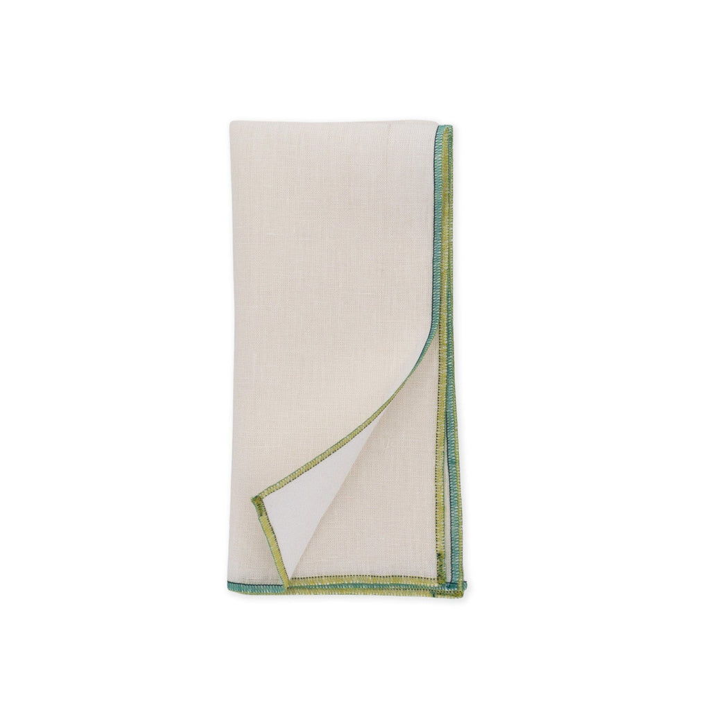 MARWA LINEN CONTRAST EDGE NAPKINS - Napkin