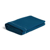 PIPED SUMMER BLANKET - 170cm x 235cm / blue - ecru - Blanket