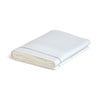 PIPED SUMMER BLANKET - 170cm x 235cm / white - navy - Blanket