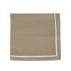 PLEATS LINEN NAPKINS - taupe / ivory - Napkin