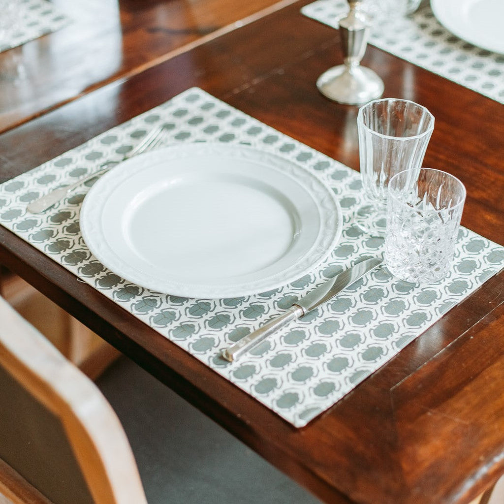 SCARAB PLACEMAT AMBER - Placemats