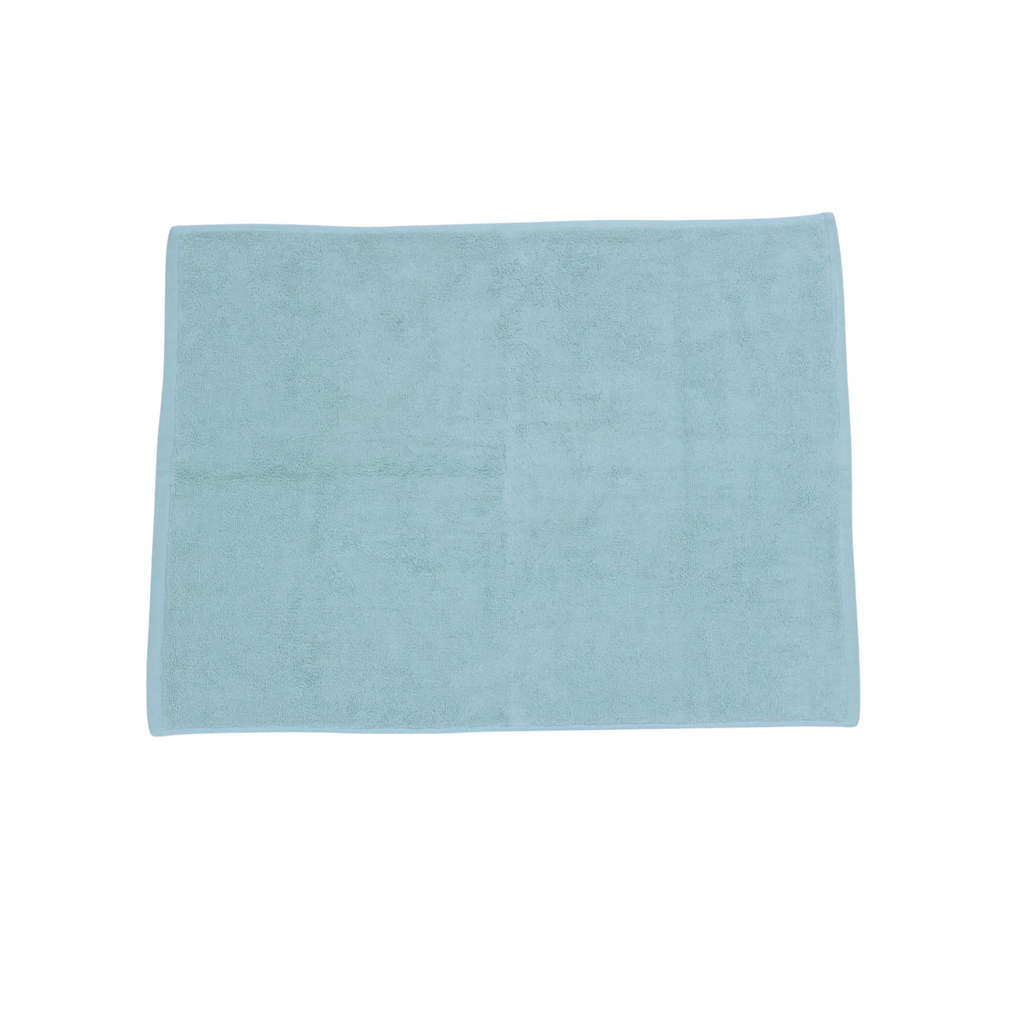 TERRYCLOTH BATH MAT - aqua - bath mat