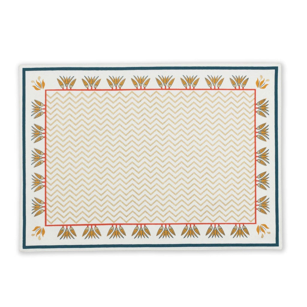 THE ZIGZAG PLACEMAT - gold - Placemats