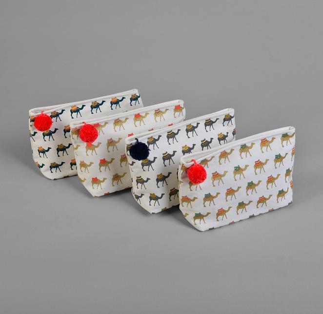 CAMEL MAKE-UP BAG