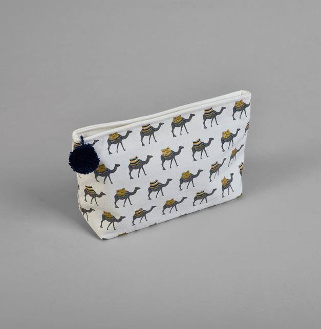 CAMEL MAKE-UP BAG