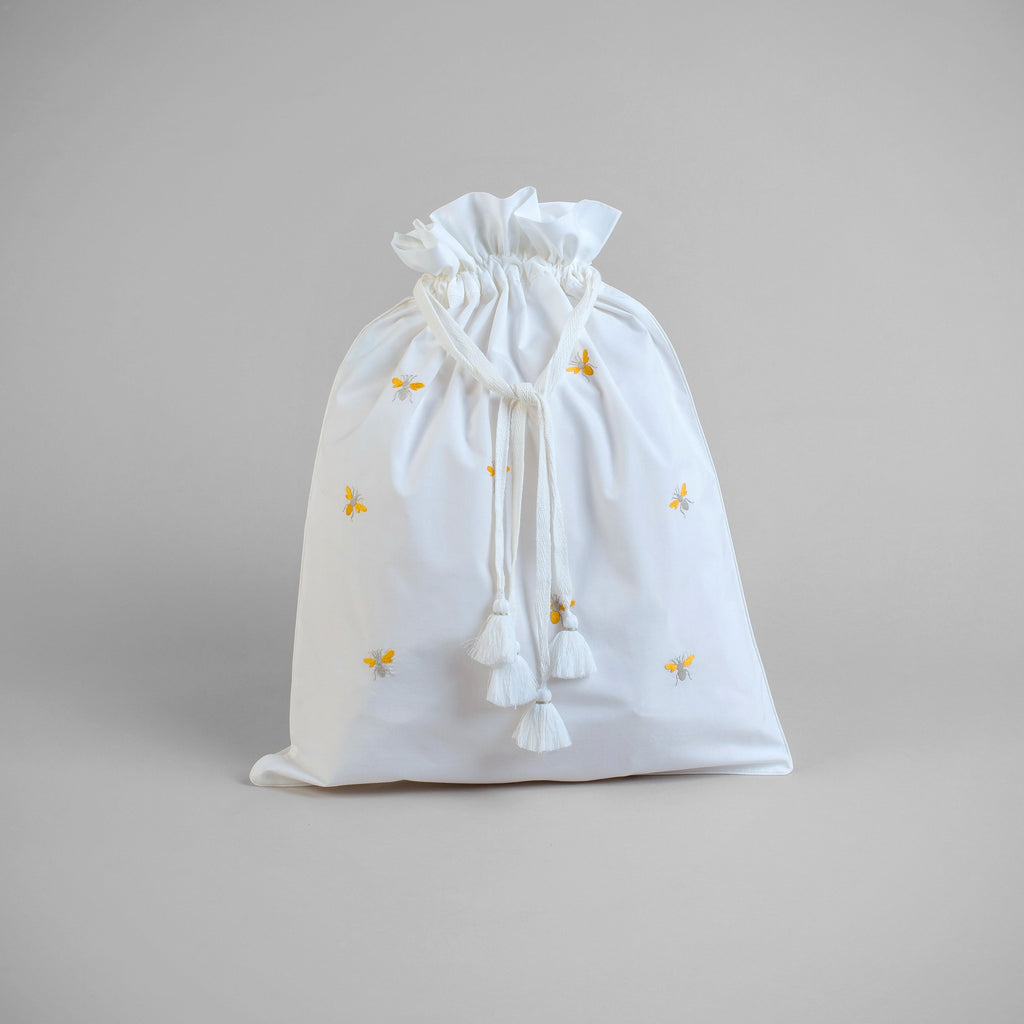 EMBROIDERED LAUNDRY BAG