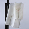PALM TREE LINEN GUEST TOWEL (set of two)