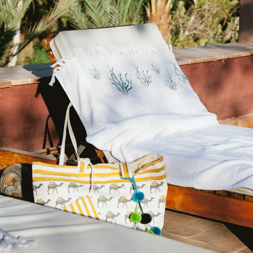 SCARAB BEACH BAG
