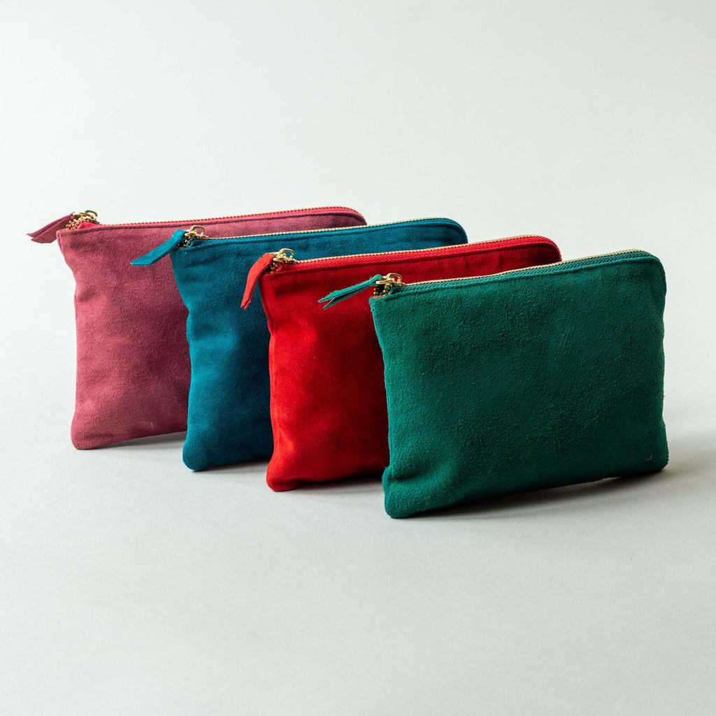 SUEDE POUCH