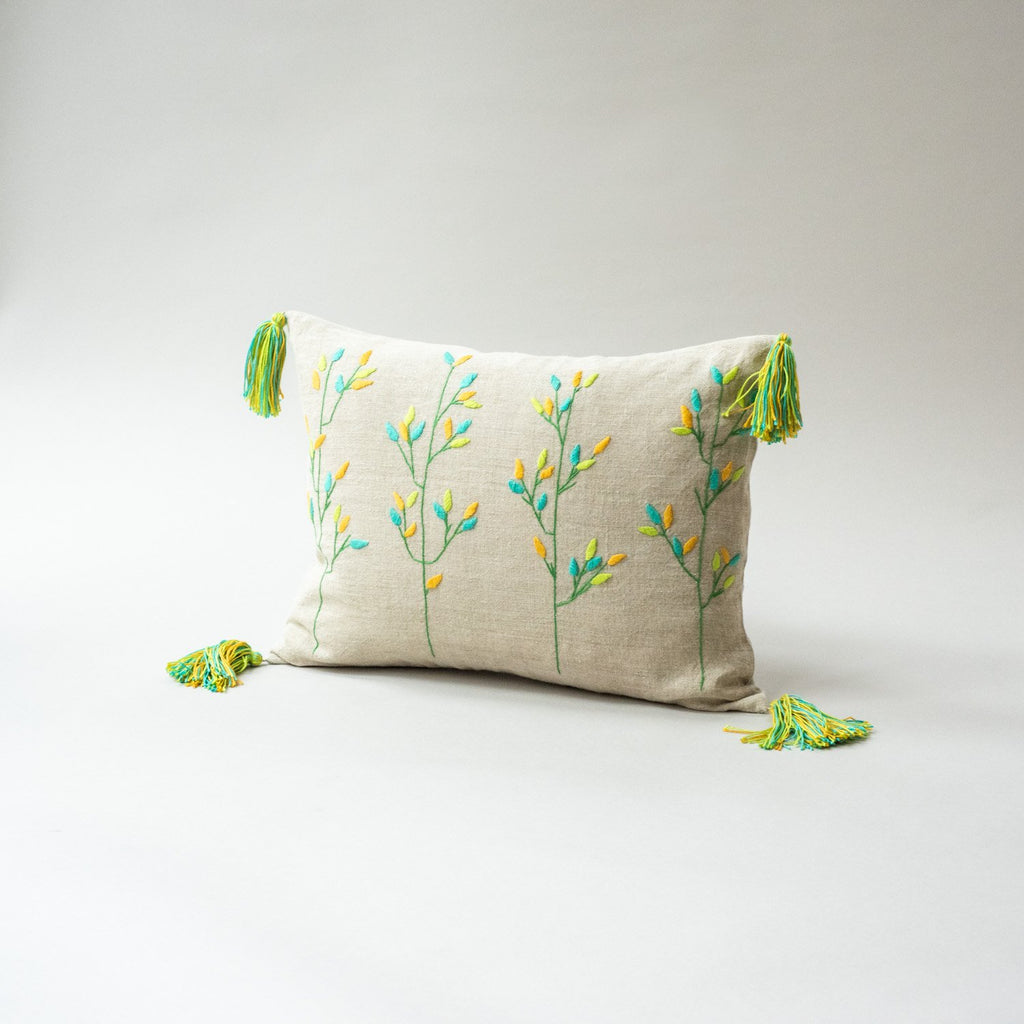 BRANCHES LINEN CUSHION COVER