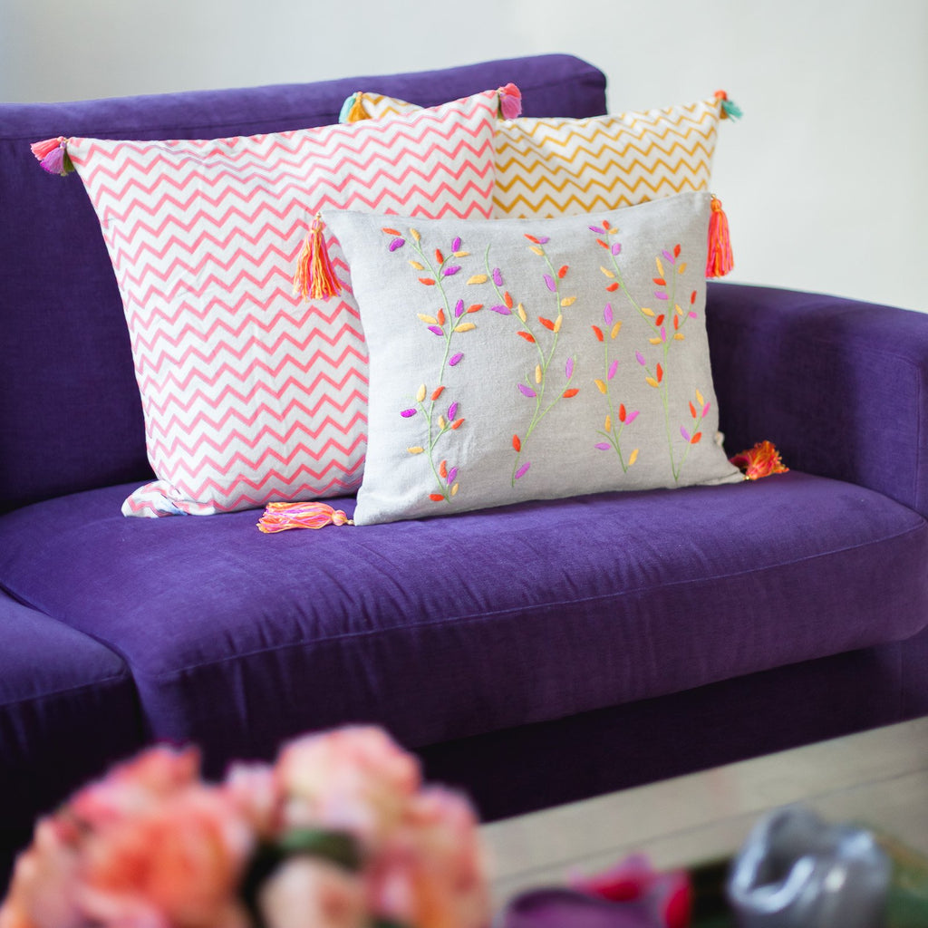 ZIG ZAG CUSHION COVER